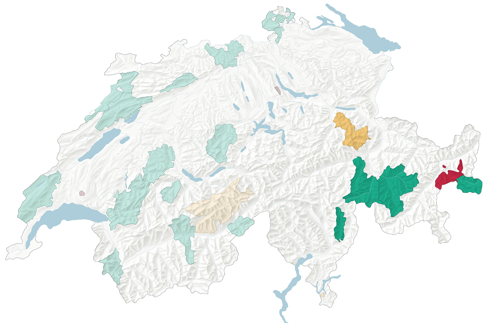 Übersichtskarte Fahrtziel Natur